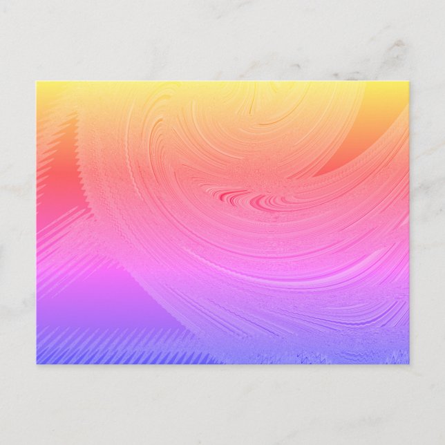 Carte Postale Pastel Postcard, Pastel Postal (Devant)