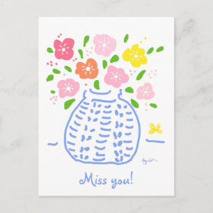Carte postale Pastel Posy
