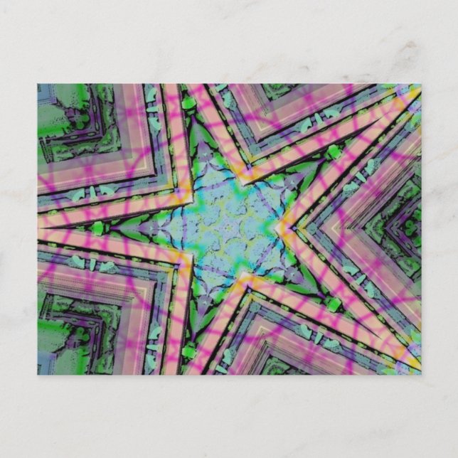 Carte postale Pastel Star (Devant)