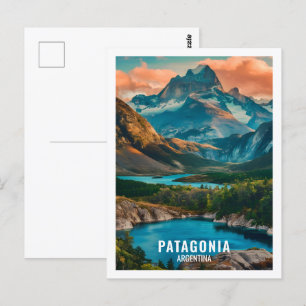Carte Postale Patagonie Argentine Lieu de voyage célèbre