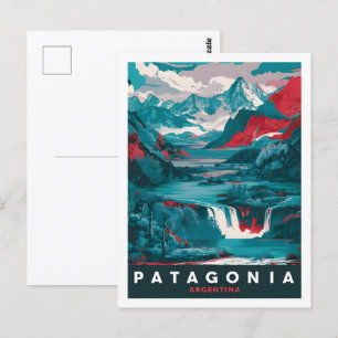 Carte Postale Patagonie Argentine Lieu de voyage célèbre