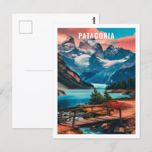 Carte Postale Patagonie Argentine Lieu de voyage célèbre