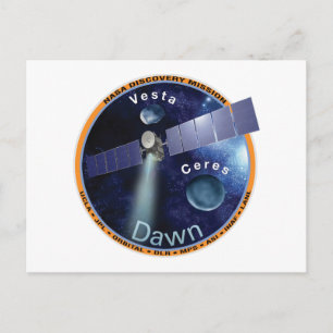 Carte Postale Patch de mission Dawn 