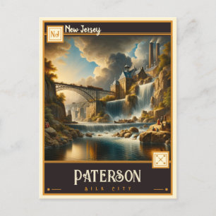 Carte Postale Paterson, New Jersey   VINTAGE