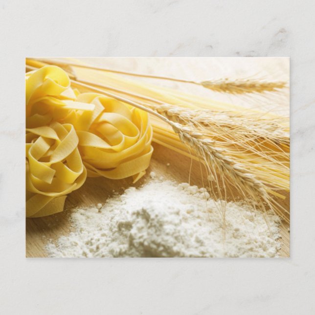 Carte Postale Pâtes (Devant)