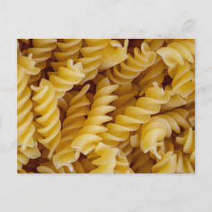 Carte Postale Pâtes Fusilli Nouilles