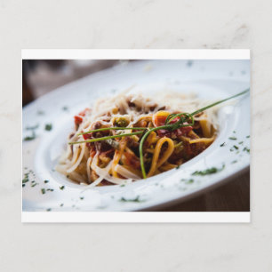Carte Postale Pâtes italiennes