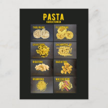 Pâtes Variations Ingrédients du restaurant italien
