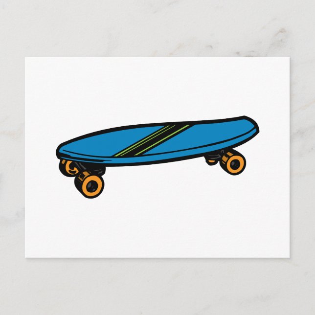 Carte Postale Patinage (Devant)