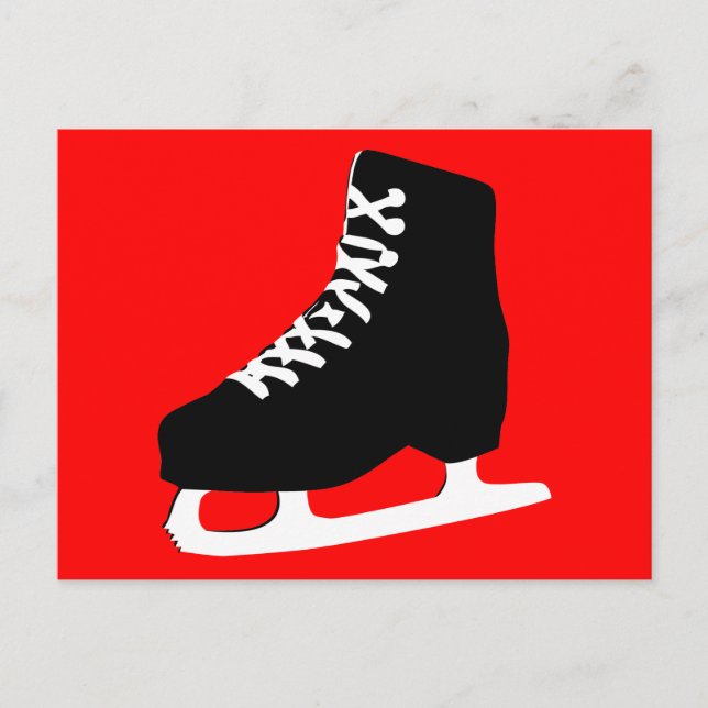 Carte Postale patinage (Devant)