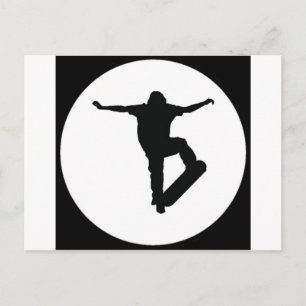 Carte Postale "Patineur"