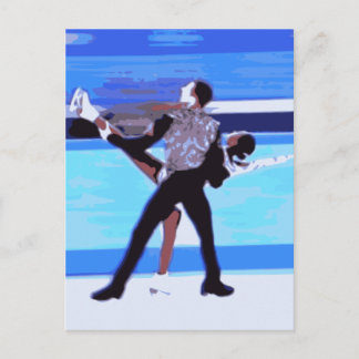 Carte Postale Patineur Artistique