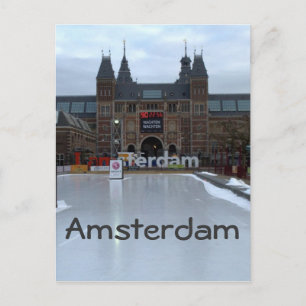 Carte Postale Patinoire, Museumplein, Amsterdam