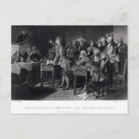 Patrick Henry s'adressant à l'Assemblée de Virgini