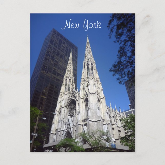Carte Postale patrick's ny (Devant)