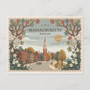 Carte Postale Patrimoine du Massachusetts