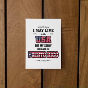 Carte Postale Patrimoine portoricain Porto Rico USA Citation