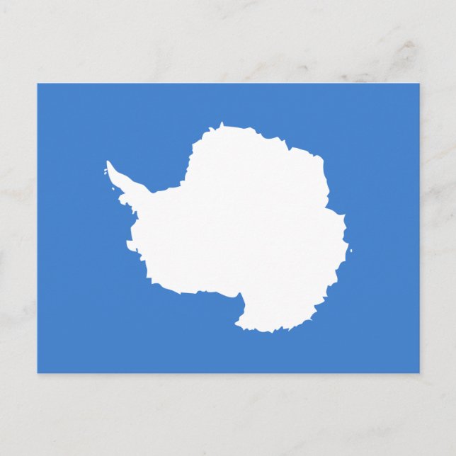Carte Postale Patriotic Antarctica Flag (Devant)