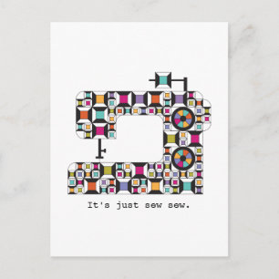 Carte Postale Patters de Colorful