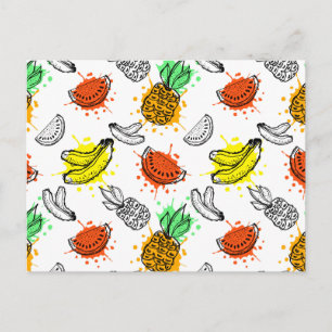 Carte Postale Patters de Vector Graphic Seamless