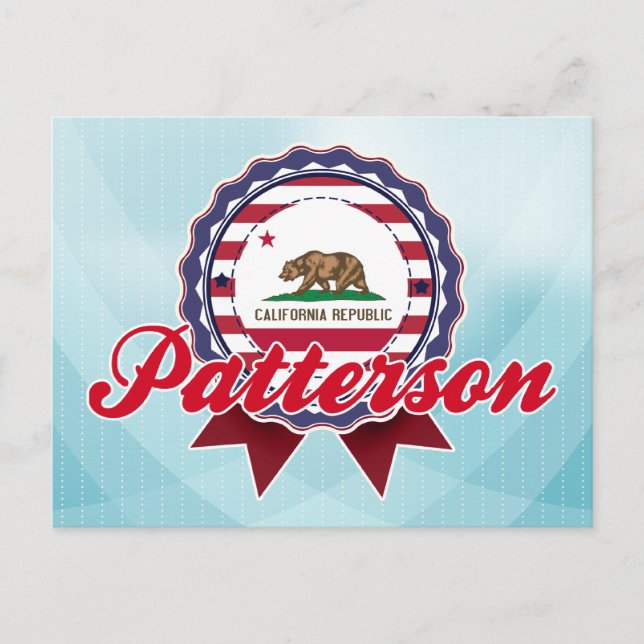 Carte Postale Patterson, CA (Devant)