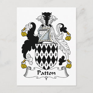 Carte Postale Patton Family Crest
