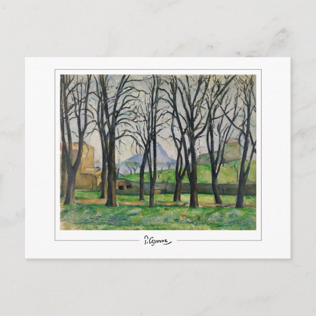 Carte Postale Paul Cézanne #12 - Beaux-Arts (Devant)