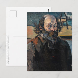 Carte Postale Paul Cezanne - Autoportrait
