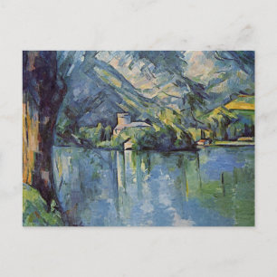 Carte Postale Paul Cézanne - Lac d'Annecy