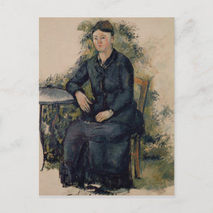 Carte Postale Paul Cezanne Madame Cezanne dans le jardin, 1880