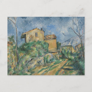 Carte Postale Paul Cezanne - Maison Maria avec vue sur Château