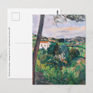 Carte Postale Paul Cezanne - Pin à Estaque