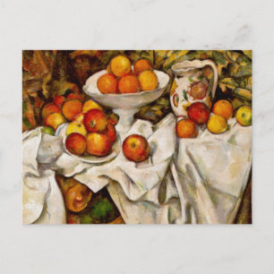 Carte Postale Paul Cezanne Pommes Oranges Impressionnisme
