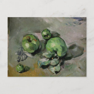 Carte Postale Paul Cezanne   Pommes vertes, c.1872-73