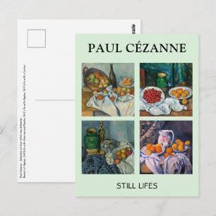 Carte Postale Paul Cezanne - Toujours Vie Sélection de chefs-d'o