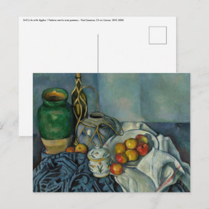 Carte Postale Paul Cezanne - Vie morte avec pommes