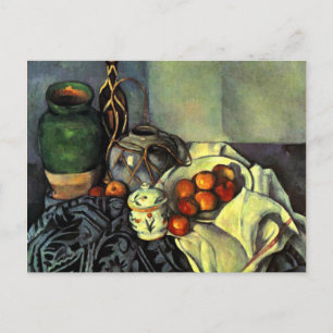 Carte Postale Paul Cezanne - Vie morte avec pommes