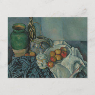 Carte Postale Paul Cezanne - Vie morte avec pommes