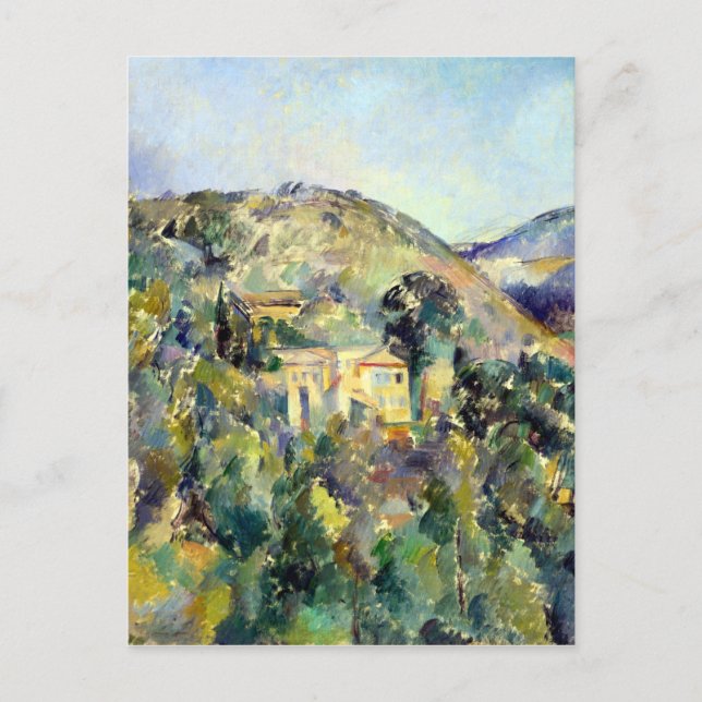 Carte Postale Paul Cezanne Vue du Domaine Saint-Joseph (Devant)