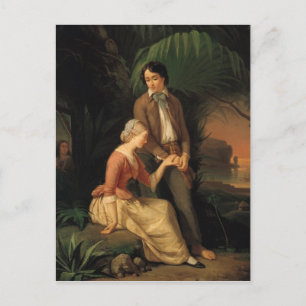 Carte Postale Paul et Virginie