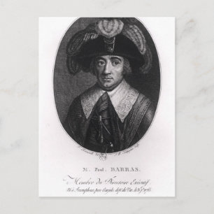 Carte Postale Paul Francois Jean Nicolas Vicomte de Barras