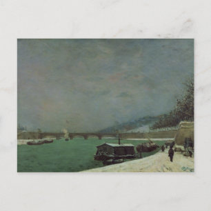 Carte Postale Paul Gauguin   La Seine au Pont d'Iena, Winte