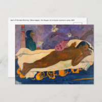 Paul Gauguin - L'Esprit des morts à regarder