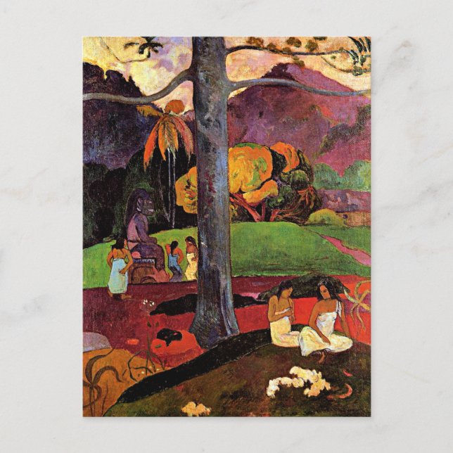 Carte Postale Paul Gauguin, Mata Mua, (Devant)