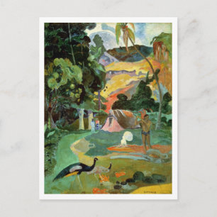 Carte Postale Paul Gauguin   Matamoe or, Landscap with Peacocks