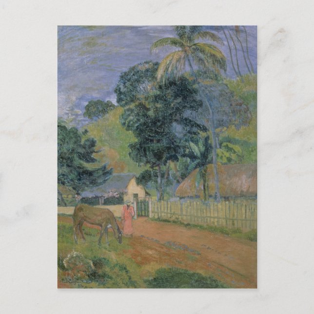 Carte Postale Paul Gauguin | Paysage, 1899 (Devant)