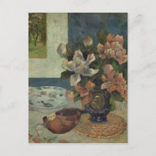 Carte Postale Paul Gauguin Still Life with a Mandolin, 1885
