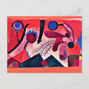 Carte Postale Paul Klee art : Baies poisonnantes