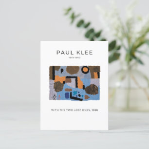 Carte Postale Paul Klee, Avec Les Deux Perdus - Art Abstrait