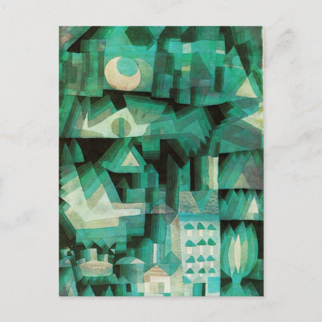 Carte postale Paul Klee Dream City (Devant)
